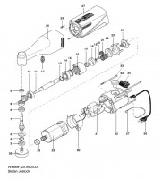 Proxxon 28660 WPE WP E Angle Polisher Spare Parts